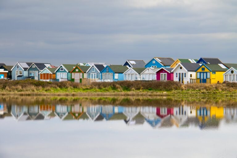Beach hut property values